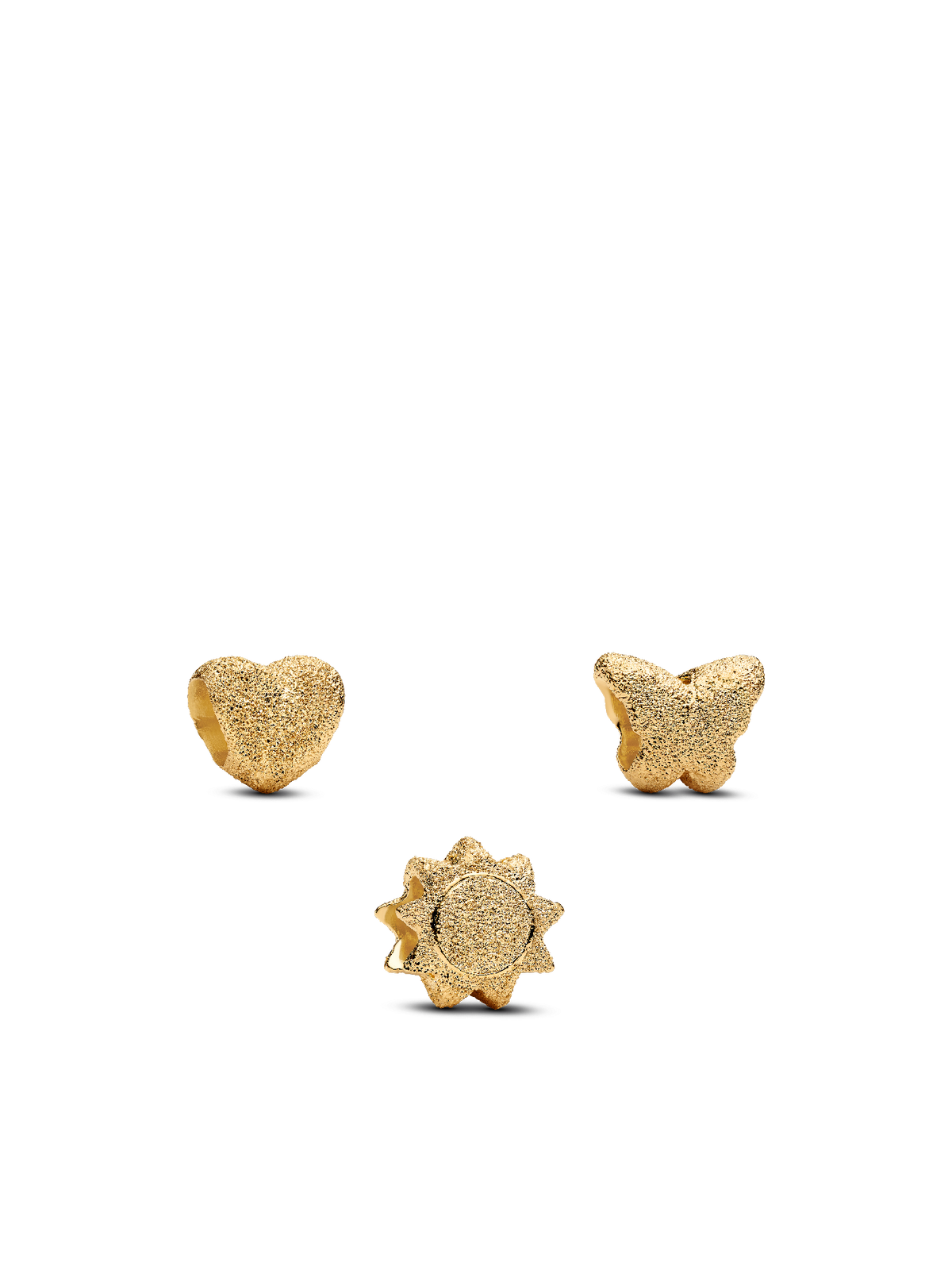 Golden Mini Charm Trio