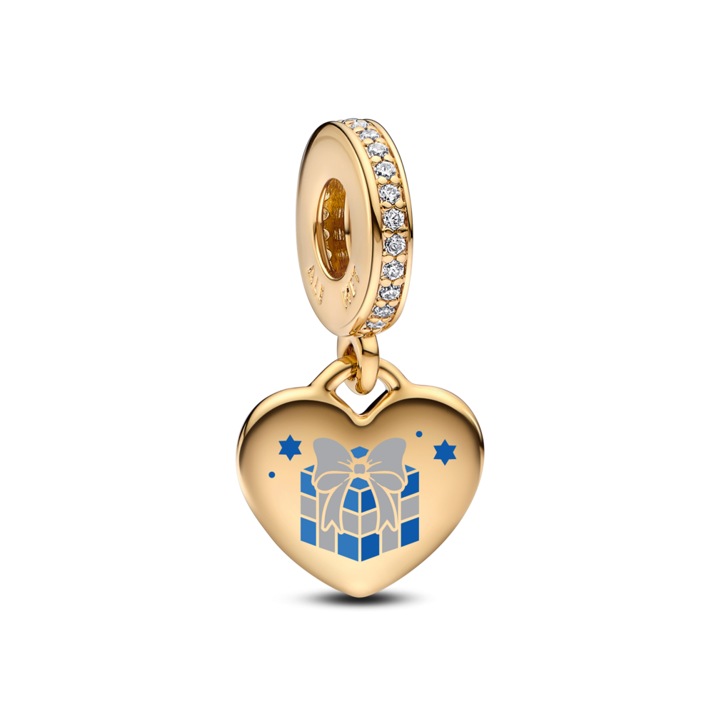 FINAL SALE - Hanukkah Gift Box Dangle Charm