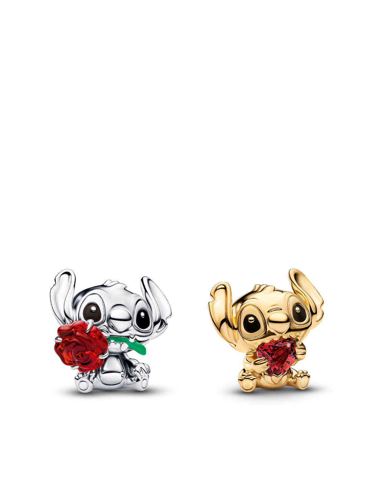 Disney Stitch Holiday Charm Duo