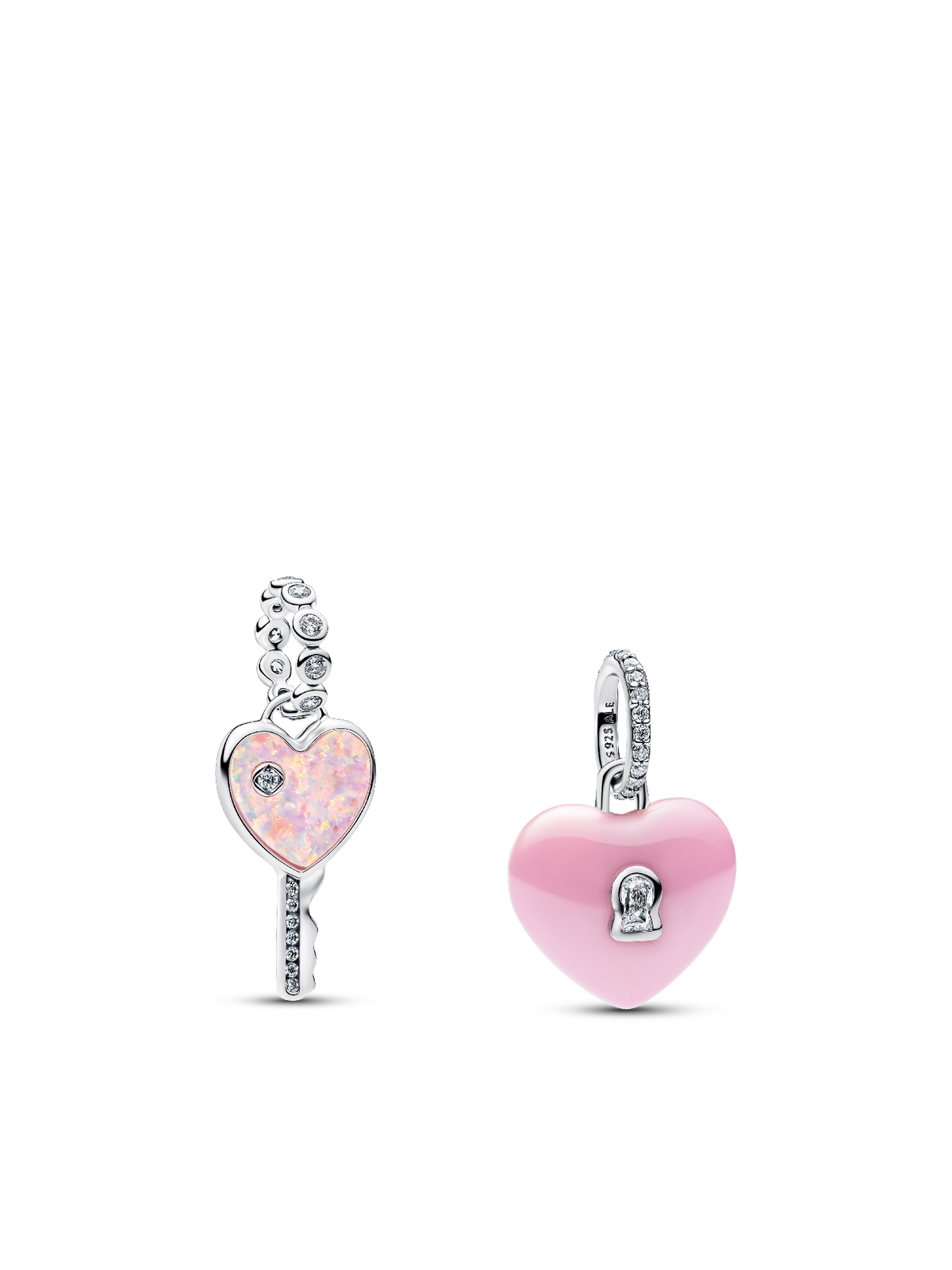 Key To My Heart Charm Duo