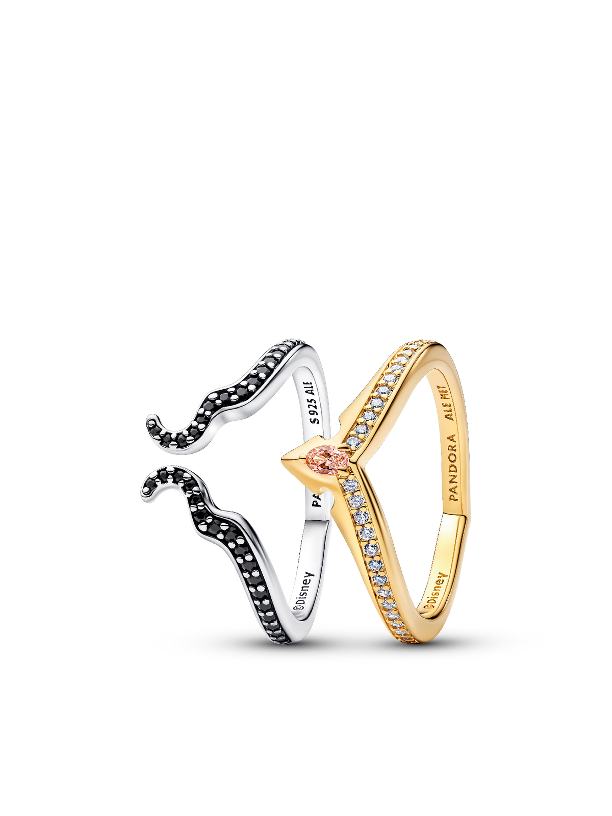 Disney's Aurora and Maleficent Ring Set