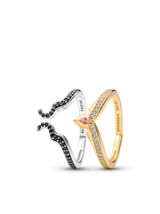 Disney's Aurora and Maleficent Ring Set