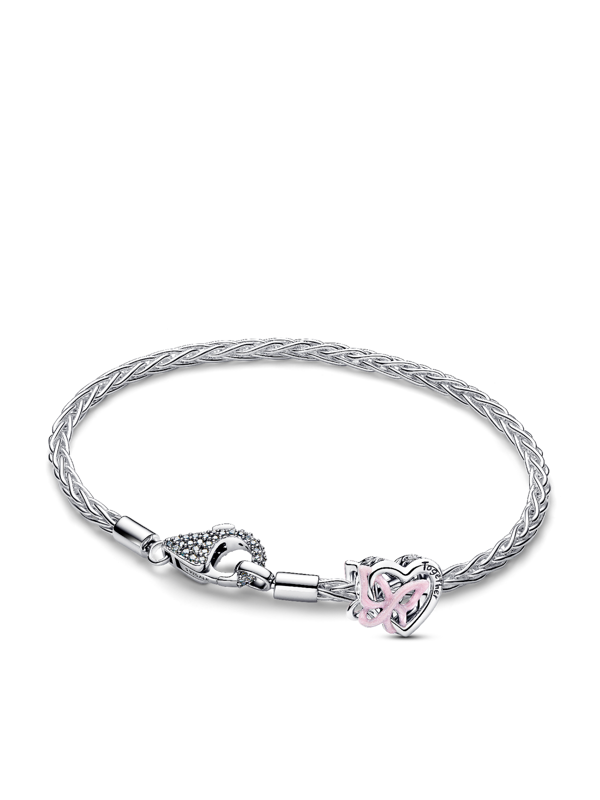 Entwined Heart and Butterfly Bracelet Gift Set