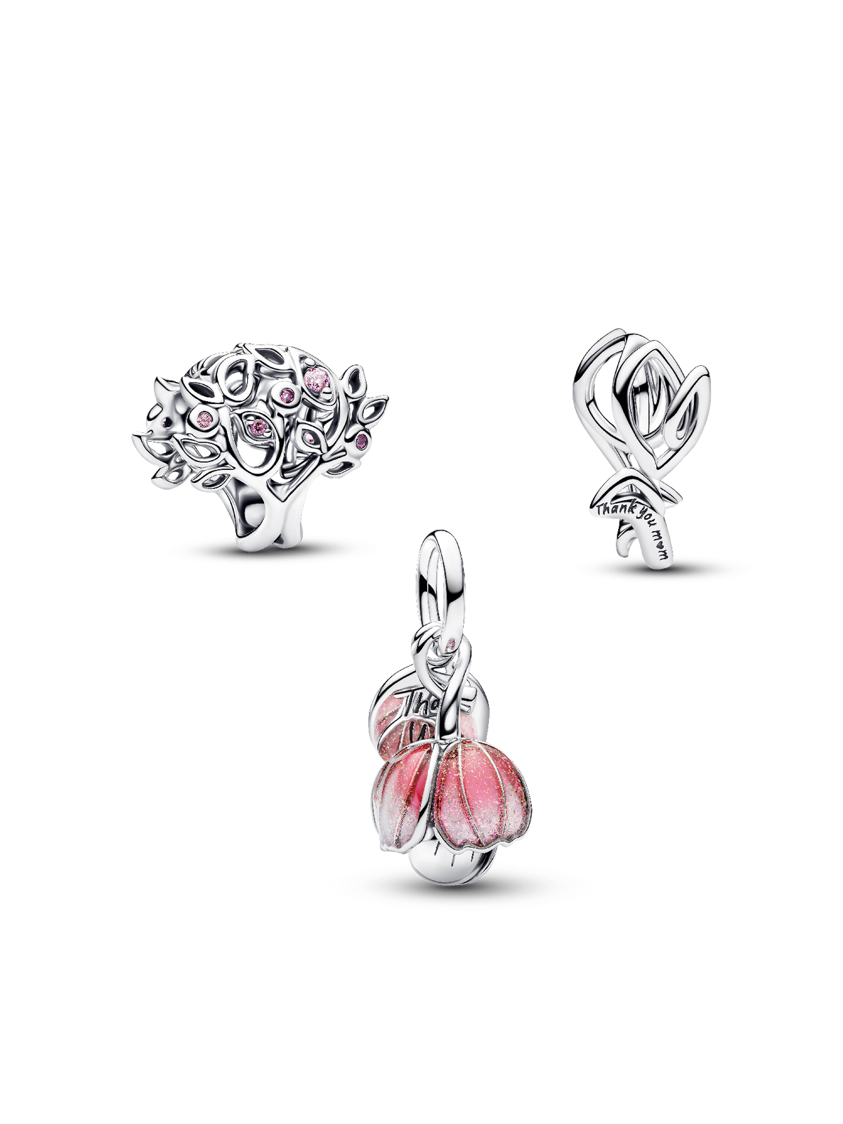 Thank you mom spring charm trio set