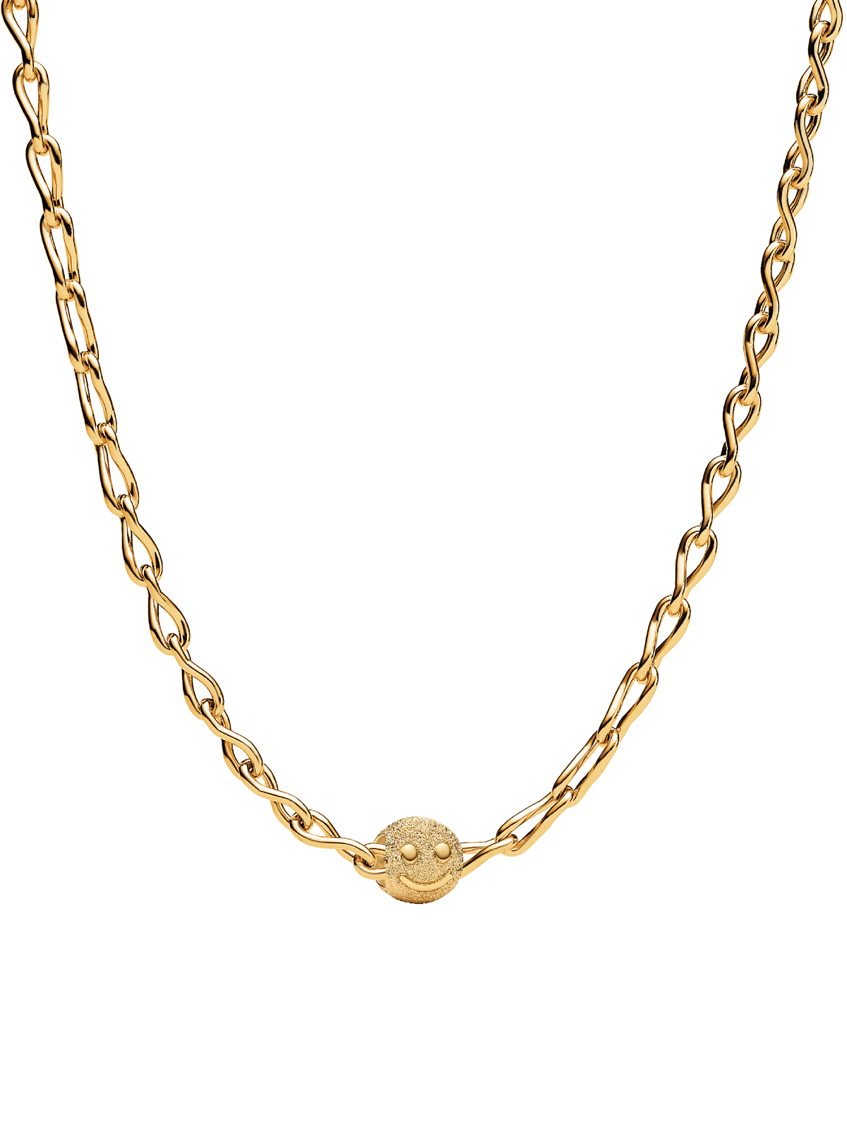 KATSEYE Manon's Happy Face Mini Charm Necklace