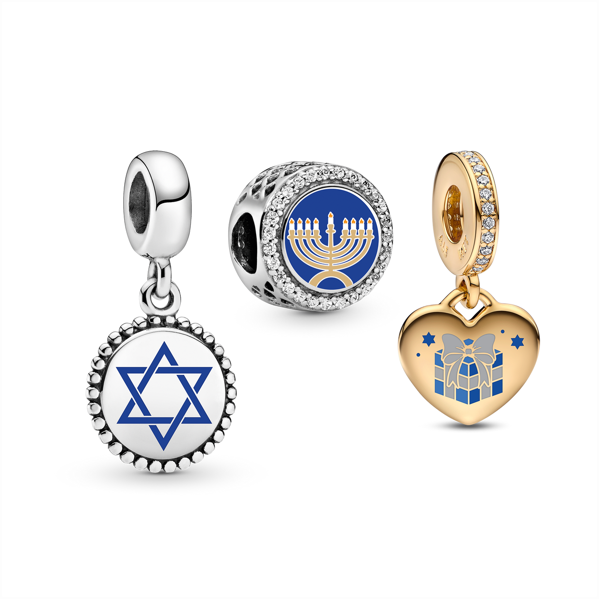 Hanukkah Charm Trio