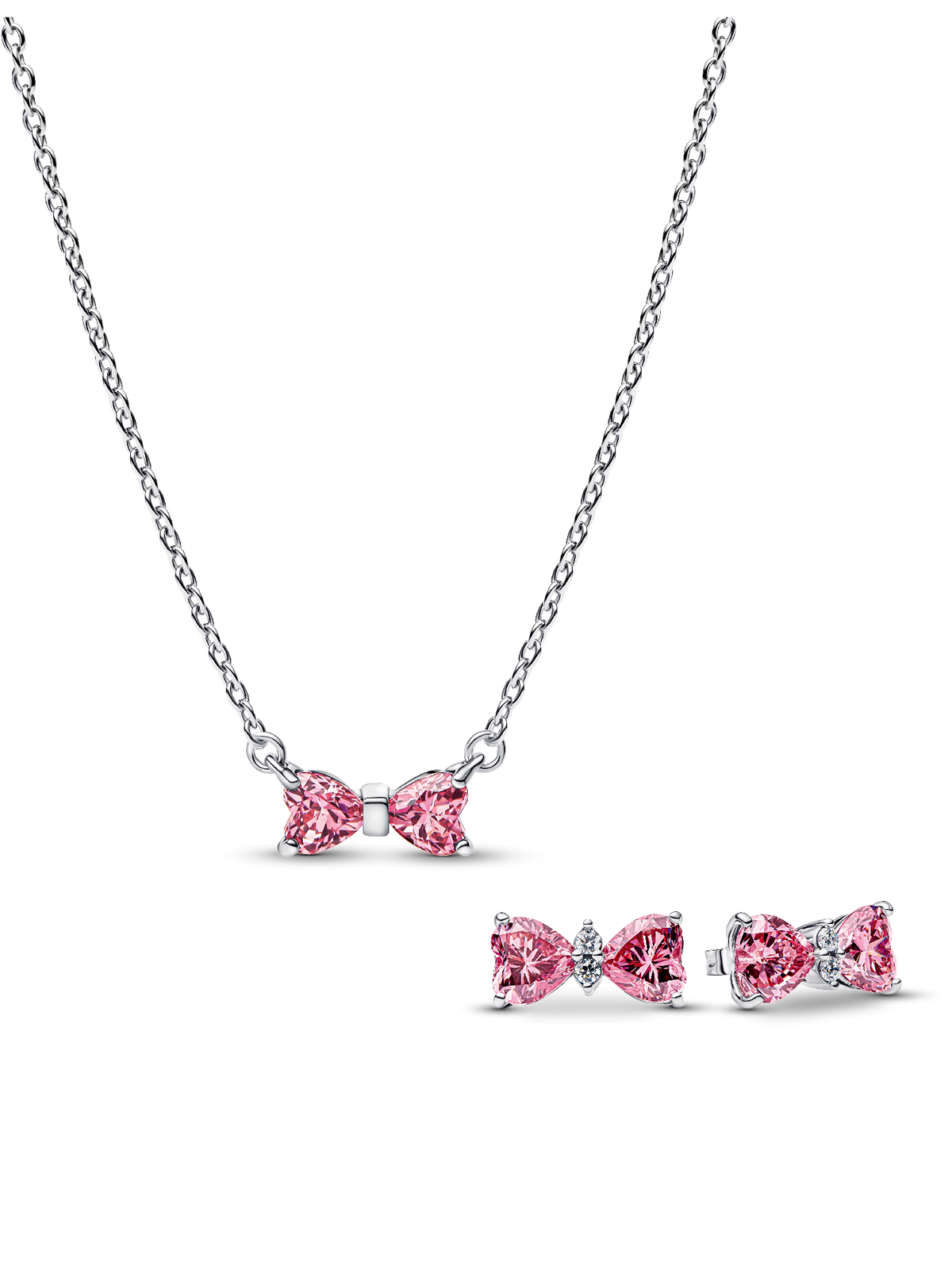 Wrapped In A Bow Necklace and Earring Set
