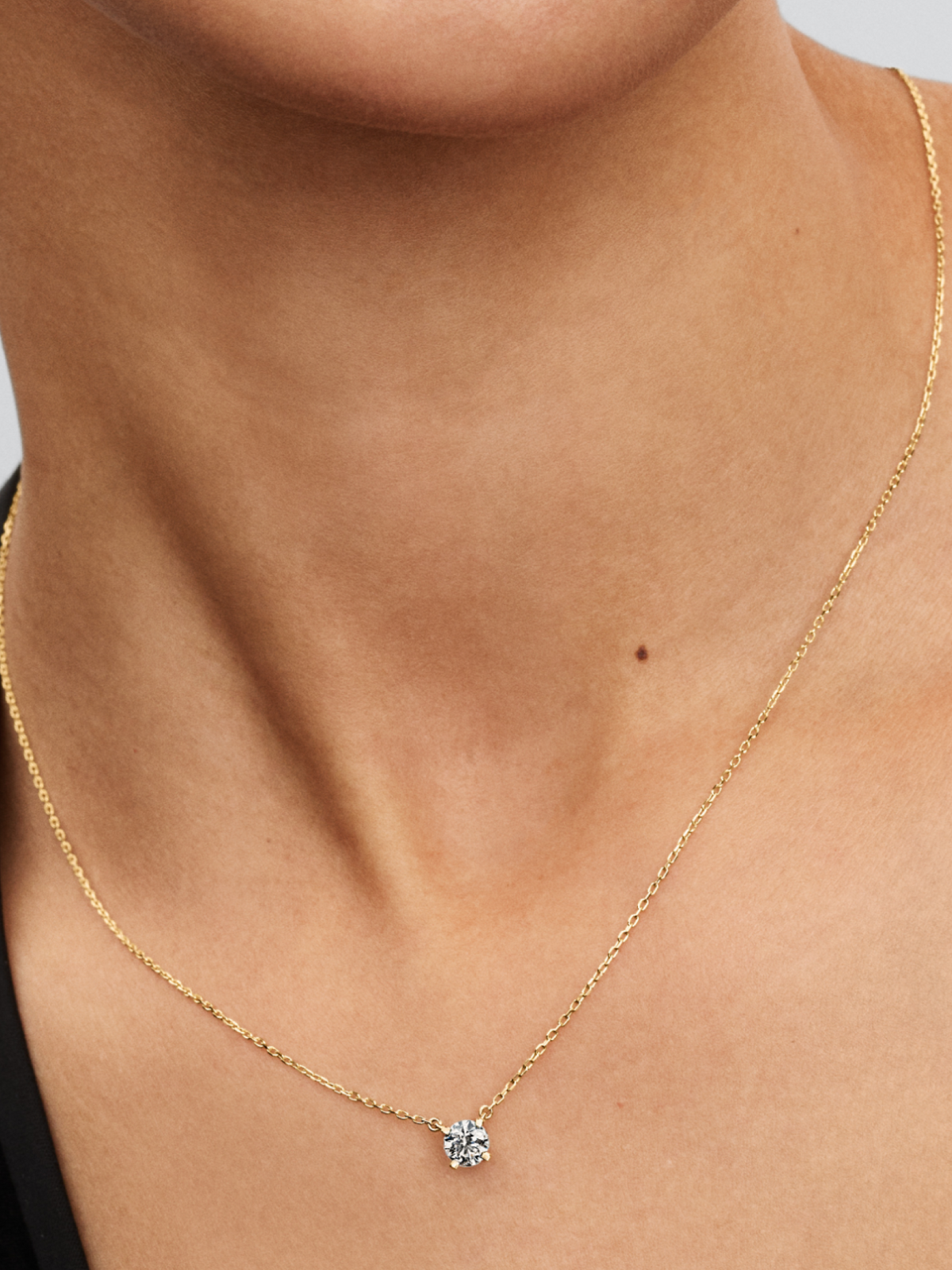 Pandora Era Lab-Grown Diamond Pendant Necklace - 0.50 ct TW, 14k gold
