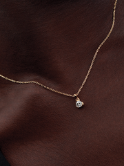Pandora Talisman 14k Gold Lab-grown Diamond Heart Pendant - 0.25 ct TW, 14k gold