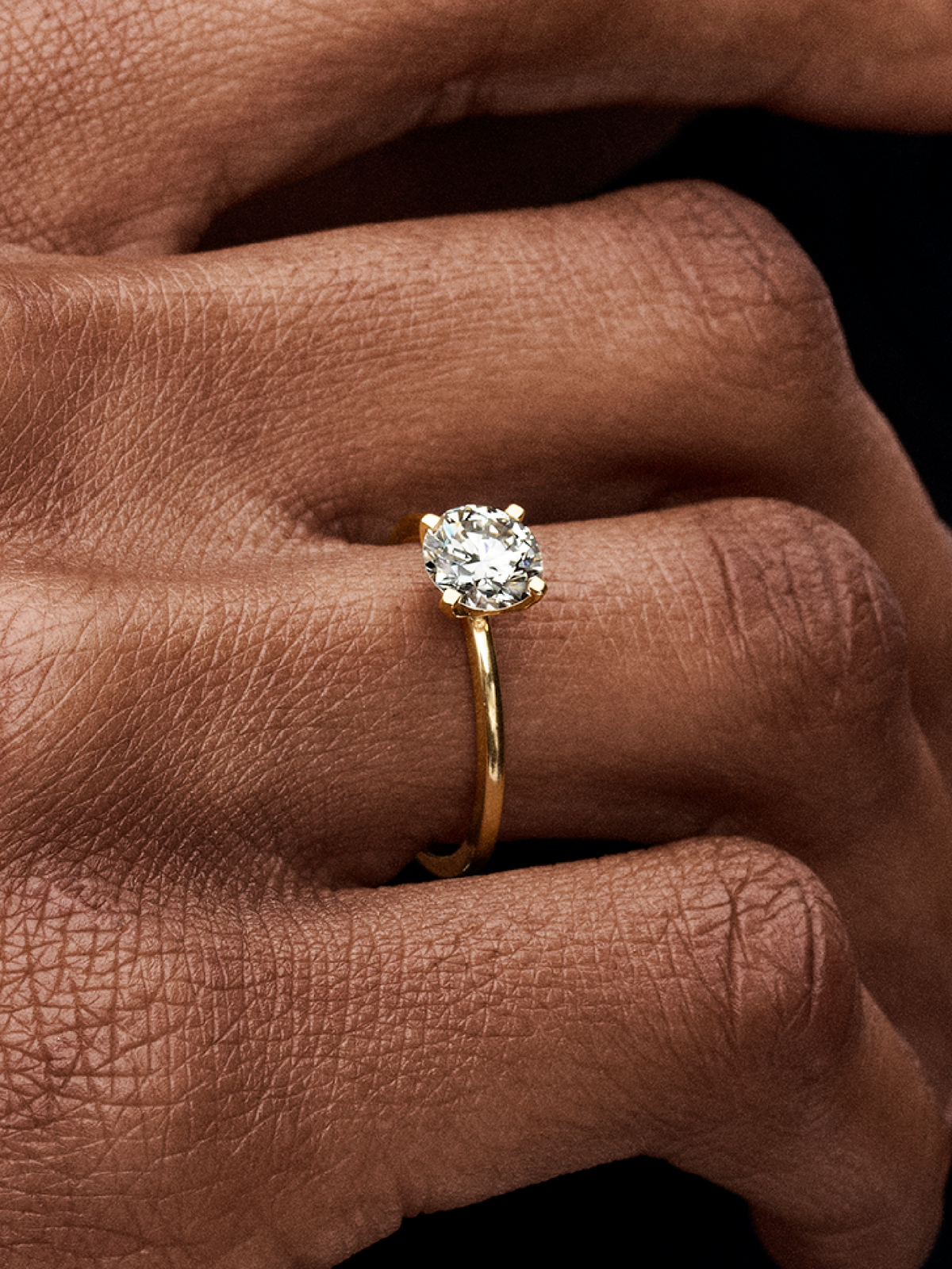 Pandora Era 14k Gold Lab-grown Diamond Ring - 1.00 ct TW, 14k gold